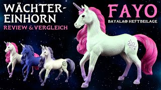 Schleich ® Bayala  Wächter Einhorn Fayo  Limited Edition 2024 Neuheit  New  Review amp Vergleich [upl. by Nugent261]