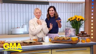 Pamela Anderson talks new cookbook on GMA [upl. by Trahern]