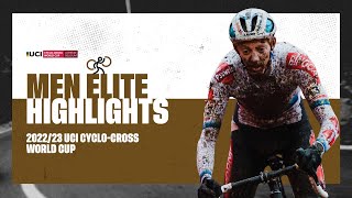 Men Elite Highlights  RD 6 Overijse BEL  202223 UCI CX World Cup [upl. by Nahamas]