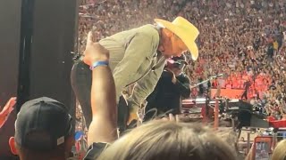 Garth Brooks Breaks Down In Tears On Stage In Heartfelt Moment [upl. by Ardnuyek691]