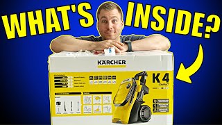 KARCHER K4 Compact Unboxing and SETUP in Just 4 Minutes Easy [upl. by Lisle235]