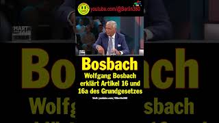 🤡 💥 🤡 Bosbach GöringEckardt Artikel hartaberfair Grundgesetz Asylrecht 🚨 Schutz Verfolgung [upl. by Omixam]