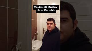 Çevirmeli Musluk Nasıl Kapatılır  keşfet kesfet mizah komedi böyleyapılır viralvideo short [upl. by Aredna]