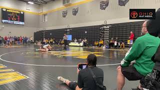 125 SF Lacie Knick Northmont vs Adison Justice Licking Valley [upl. by Notna]