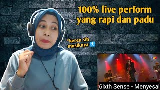 6IXTH SENSE  MENYESAL  🇮🇩 REACTION [upl. by Nyrhtak]