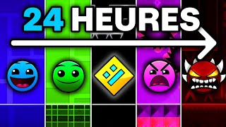 Jai FINI TOUS les Niveaux de Geometry Dash [upl. by Lateehs]