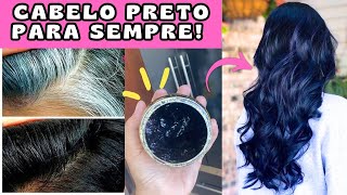 CABELO BRANCO fica PRETO pra SEMPRESEM TINTA e SEM QUÍMICA [upl. by Georgina]