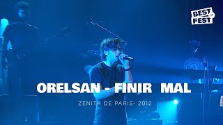 Orelsan  Finir mal  Live Zenith de Paris 2012 [upl. by Ittap]