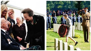 All weekend Princess Anne attended Arnhem 80 Commemorative Events in the Netherlands [upl. by Alleinnad]