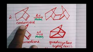 Effect of lightphoton on Norbornene and Norbornadieneformation of quadricyclane from Norbornadiene [upl. by Koa]