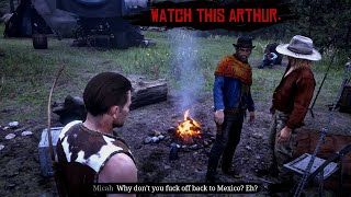 Javier Sends Micah Back to Hell  RDR2 [upl. by Arised349]