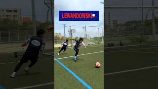 Score likn LEWANDOWSKI😁🔥shorts football soccer footballskills soccerskills [upl. by Sorac]