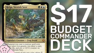 Mythic Grade Commander  Helga Skittish Seer  Powerful Budget Deck  EDH  MTG [upl. by Rolecnahc]