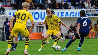 Cole Campbell 🇮🇸🇺🇸06 vs Fortuna Düsseldorf U19 29102023 Borussia Dortmund [upl. by Tal]