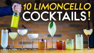 Top 10 Limoncello Cocktails plus Lime amp Orange [upl. by Jankell]