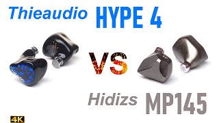 Thieaudio Hype 4 vs Hidizs MP145 [upl. by Shepperd564]