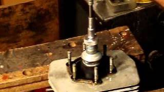 Deglazing a 2 stroke cylinder [upl. by Missi728]