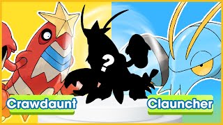 Pokemon Fusion  Crawdaunt  Clauncher  pokemon infinite fusion challenge [upl. by Harshman]