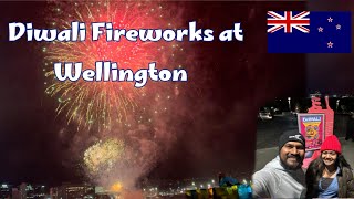 Fireworks 🎆 in Wellington  නවසීලන්තේ 🇳🇿 මල්වෙඩි Sinhala vlog  Diwali Festival [upl. by Alta]