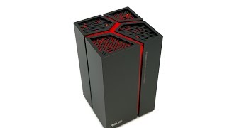 紅黑色盒子像是帶著神秘 ASUS RPAC68U 雙頻無線擴展器 [upl. by Franchot105]