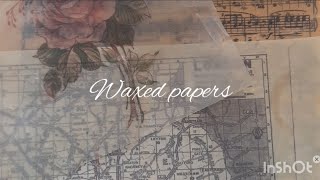 wax paper [upl. by Aihsetal597]