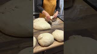 Pre shaping Sourdough bread baking food howtomakesourdough [upl. by Iderf]