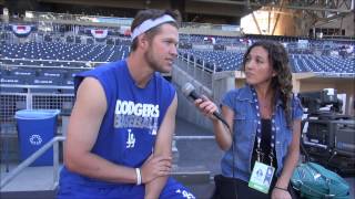 Clayton Kershaw on High Expectations Koufax Greinke amp Opening HR [upl. by Barron]