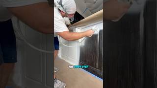 How to paint over stained cypress cabinets [upl. by Aisinoid780]