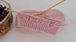 Kolay Ve Gösterişli ✅️ Yelek Şal Hırka Süveter İçin Örgü Modeli ✅️ Knitting Crochet [upl. by Anitsirhc]