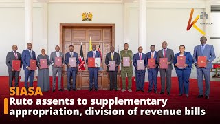 President Ruto assents to supplementary appropriation and division of revenue bills [upl. by Rella]