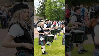 Strathisla pipeband playing Lord Lovats Lament at 2024 Gordon Castle Estate highlandgames shorts [upl. by Gilbertson]