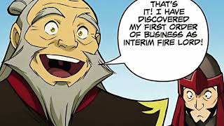 Iroh Declares a National Holiday as Firelord ATLA Comic dub [upl. by Dorie]