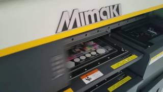 Test drive with our Mimaki 3042 HG  UVLED [upl. by Blatt]