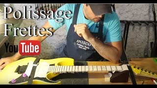 🎸Atelier Guitare  Polissage des Frettes [upl. by Norwood]