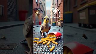 I just need to make it right 🪰🍟🦜 funny parrot cockatiel [upl. by Cristabel]