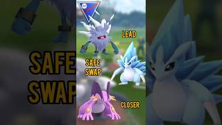 Best but Budget Team with Annihilape  Great League  Pokemon Go shorts pokemongo annihilape [upl. by Tsirhc406]