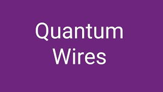 Quantum wires part  1 in hindi Nanowires in hindi quantum wires by constant pagl [upl. by Kentigerma]