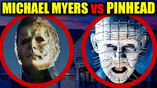 if you see MICHAEL MYERS vs PINHEAD at Stromedy’s House RUN Halloween Ends [upl. by Almeria]