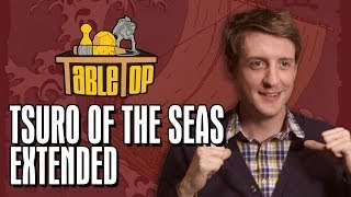 TableTop Extended Tsuro of the Seas Wil Wheaton Kevin Pereira Brendan Halloran Andy Hull [upl. by Ijneb506]