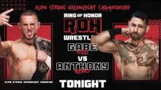 WWE 2K24 ROH 10102024 NJPW Strong Openweight Gabe Kidd Vs Anthony Henry [upl. by Raseac]