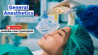 General Anesthetics Pharmacology   Etomidate Propofol Methohexitone Halothane [upl. by Zilada]