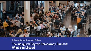 Full Live Recording Dayton Democracy Summit [upl. by Aldus]