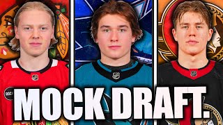 POSTWORLD JUNIORS 2024 NHL MOCK DRAFT Top 16 [upl. by Ilhsa]