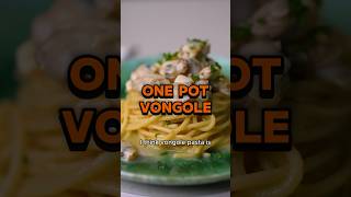 Best vongole pasta  made in one pot shorts [upl. by Adnyl544]