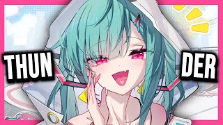 Nightcore  Thunder Lyrics  Lucas Estrada BELLA X Brendan Mills LRMEO [upl. by Netsua]