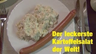 Kartoffelsalat Rezept  Der einfachste Kartoffelsalat der Welt [upl. by Honna488]