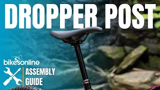 How To  Dropper Post Install [upl. by Gershom]