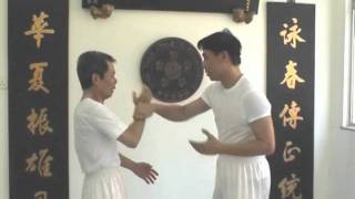 詠春吳華森 Wing Chun Sifu Ng Wah Sum  sticky hand practic with student Sifu Dr Wilfred Lam [upl. by Alithea]