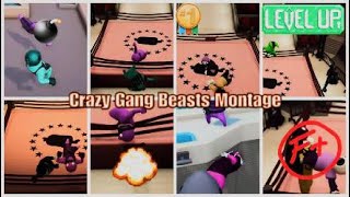 Crazy Gang Beasts Montage Gang Beasts looks MAD slow [upl. by Haila]