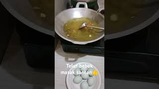 Telur bebek masak santan masakmasak menurumahan menusederhana andimariatisaleh8392 [upl. by Atteloiv]